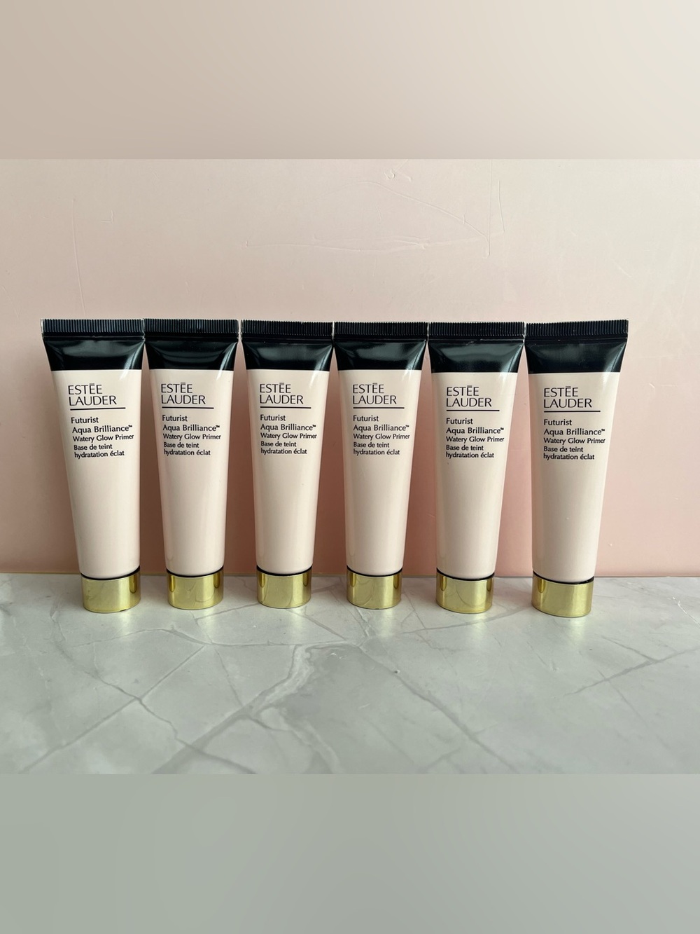 6 PCS Estée Lauder Futurist Aqua Brilliance™
Watery Glow Primer 15ml*6=90ml